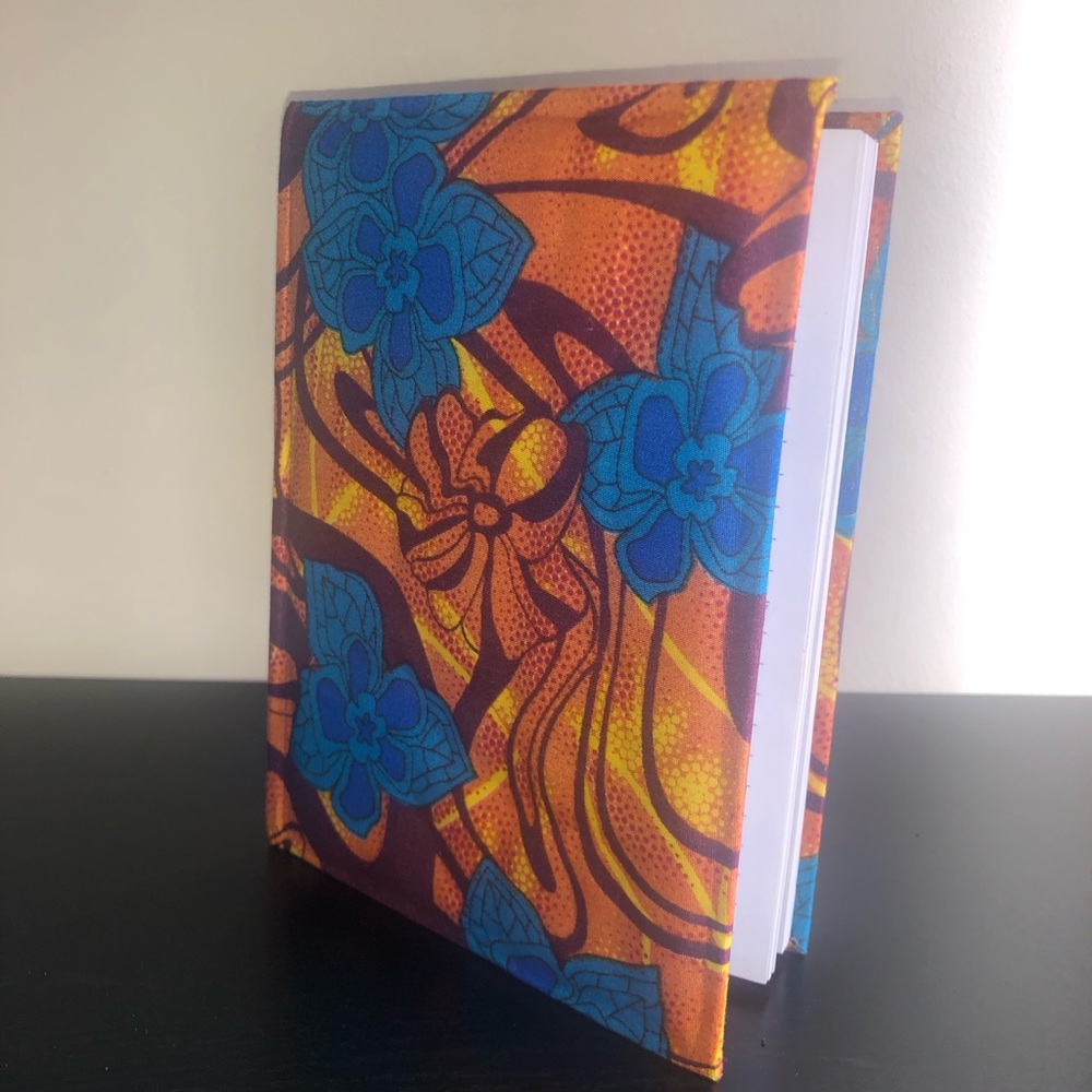 African print notebook